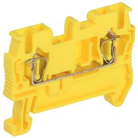 Клемма пружинная КПИ 2в-2,5 31А желтая IEK