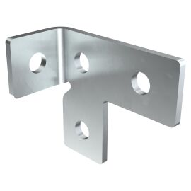 Пластина T-образная с правым отгибом под 90град HDZ IEK