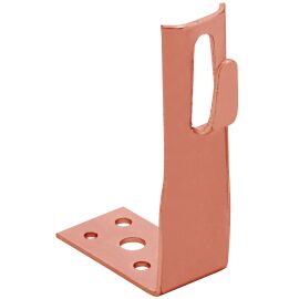 Держатель проводника круглого 6-8мм угловой h=60мм медь IEK