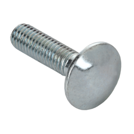 Болт с полусфер. головкой и квадратным подголовником DIN 603 М6х16, IEK CMZ10-BPL-6-16