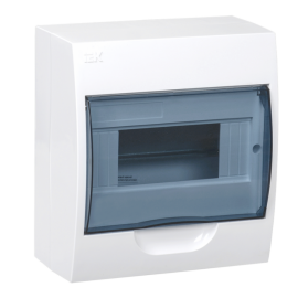 Корпус пластиковый ЩРН-П-8, IP41, белый, IEK MKP12-N-08-40-20