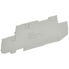 ARMAFIX Заглушка торцевая для клеммы CP-ML 2 уровневой с ножевым размыкателем 2,5мм2 серая IEK