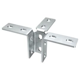 Соединитель угловой трехсторонний для STRUT-профиля HDZ IEK