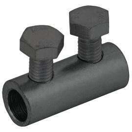 Зажим соединительный прямой пруток-пруток 6-8мм оцинкованная сталь TD IEK