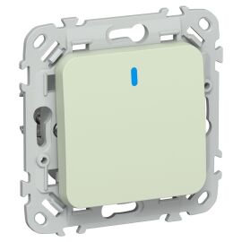 FLITE Выключатель 1-клавишный проходной с индикацией 10А ВС61-1-1-ФлП панг IEK