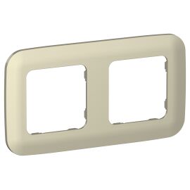 FLITE Рамка 2-местная РУ-2-А-ФлШ шампань IEK