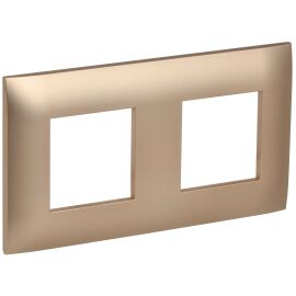 SKANDY Рамка 2-местная SK-F02Sa песочный IEK