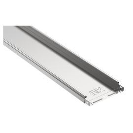 Лоток крашенный неперфорированный 35х300х3000мм, RAL 9016, IEK CLNK10-035-300-3