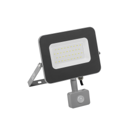 Прожектор СДО 07-20Д светодиодный серый с ДД IP44 , IEK LPDO702-20-K03