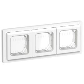 FLITE Рамка 3-местная IP55 Рпро-3-55-ФлБ белый IEK