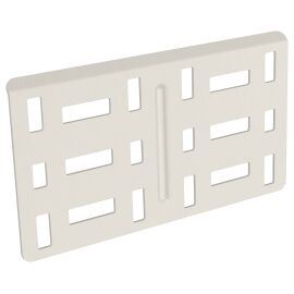 Пластина соединительная 100мм RAL 9016 IEK