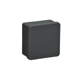 Коробка расп. для о/п КМ42435, 80х80х40мм, IP67, 8 вводов, черная, IEK UKO21-080-080-040-K02-66 