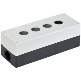 Корпус КП104-Р для кнопок 4 места белый IEK