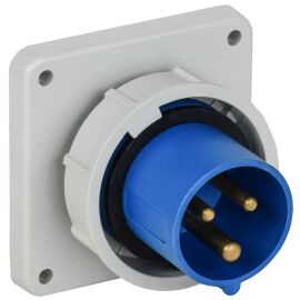 Вилка встраиваемая ССИ-3132 16А-6ч 220В 2P+PE IP67 IEK