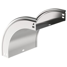 ESCA Поворот плавный 90град тип В20 80х300мм IEK