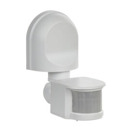 Датчик движения ДД 008, 1100Вт, 180град., 12м, IP44, белый, IEK LDD10-008-1100-001