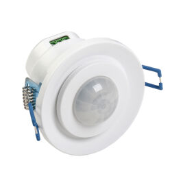 Датчик движения ДД 401, 800Вт, 360град., 8м, IP20, белый, IEK LDD11-401-800-001