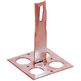 Держатель проводника круглого 6-8мм для плоской кровли h=150мм медь IEK