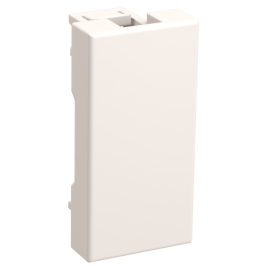 Заглушка ЗК-00-01-П на 1 модуль белая, IEK CKK-40D-Z01-K01