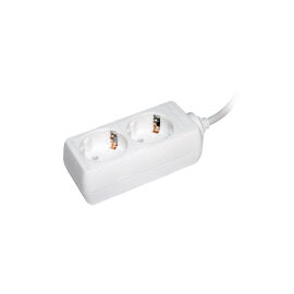 Удлинитель 2 места, 2Р+РЕ/3 м, 3х1мм2, 16А/250В, IEK WYP10-16-02-03-Z-N