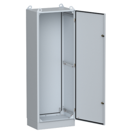 Корпус металлический ЩМП-16.6.4-0 У2 IP54, без монтажной панели, IEK YKM40-1664-54