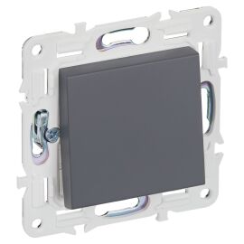 SKANDY Выключатель 1-клавишный перекрестный 10А SK-V03T титан IEK