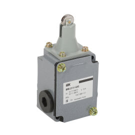 Выключатель концевой ВПК-2111-БУ2, толкатель с роликом, IP65, IEK KV-1-2111-1