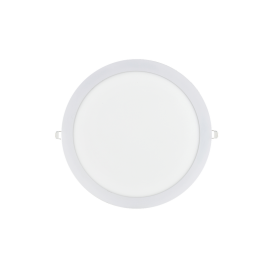 Светильник ДВО 1607 белый круг LED 18Вт, 4000, IP20, IEK LDVO0-1607-1-18-K01