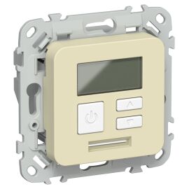 FLITE Термостат электронный с дисплеем 16А Т-ФлН навахо IEK