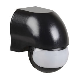 Датчик движения ДД 010, 1100Вт, 180град., 10м, IP44, черный, IEK LDD10-010-1100-002