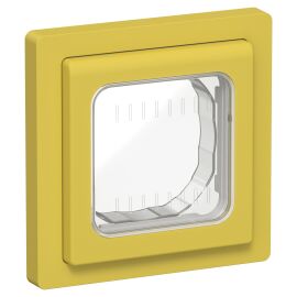 FLITE Рамка 1-местная IP55 Рпро-1-55-ФлЖК желтый карри IEK