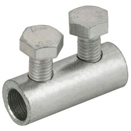 Зажим соединительный прямой пруток-пруток 6-8мм нержавеющая сталь IEK