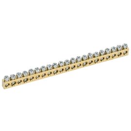 TEKFOR Шина нулевая сечение 6х9 21 отверстие IEK