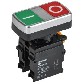 Кнопка "I-O" без подсветки d=22мм 1NO+1NC MASTER IEK