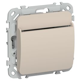 FLITE Выключатель карточный 30А ВК-0-ФлЛ льняной IEK