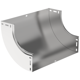 Поворот плавный 90 град. тип В10 50х400мм ESCA, IEK CPV51-0-90-050-400