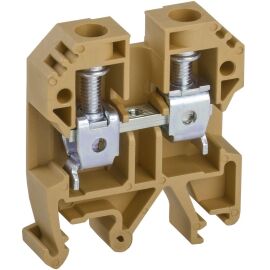 Клемма винтовая КВИ-10мм2 желтая IEK