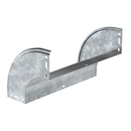 Поворот плавный 90град вертикальный внешний (тип В20) ESCA 80х500мм HDZ IEK