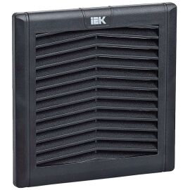 Фильтр с решеткой для вентилятора ВФИ 65-105м3/час черный IEK