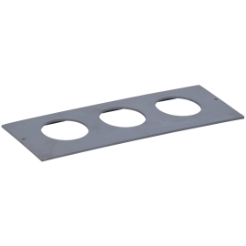 Рамка приборная на 3 места ЭУИ для лючка ONFLOOR 24, IЕK KNR-80-03-7012