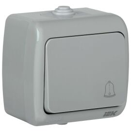 AQUATIC Выключатель кнопочный для открытой установки 10А IP54 ВС-20-1-3-А GENERICA