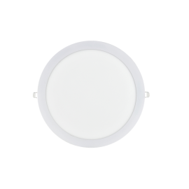 Светильник ДВО 1610 белый круг LED 24Вт, 6500, IP20, IEK LDVO0-1610-1-24-6500-K01
