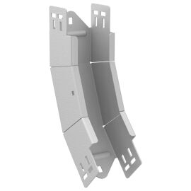 ESCA 7 Поворот вертикальный внутренний 45град 80х80-2,0 RAL 9016 IEK