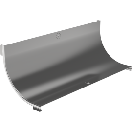 Крышка поворота плавного 90 град. 400мм вертик., тип В10, IEK CPV51D-0-90-400-08