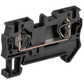 Клемма пружинная КПИ 2в-4 41А черная IEK