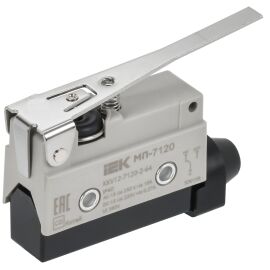 Микропереключатель концевой МП-7120 рычаг IP40 IEK