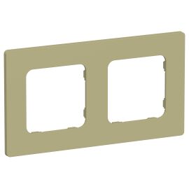 FLITE Рамка 2-местная РУ-2-К-ФлО оливковый IEK