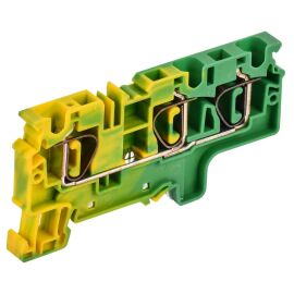 ARMAFIX Клемма пружинная CX6-3 PE 6мм2 трехконтактная заземляющая IEK