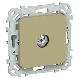 FLITE Розетка TV экранированная оконечная тип M РТВм-1-1-1-ФлО оливковый IEK