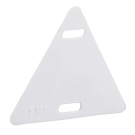 Бирка кабельная У-136 (треугольник 55х55х55 мм), IEK UZMA-BIK-Y136-T